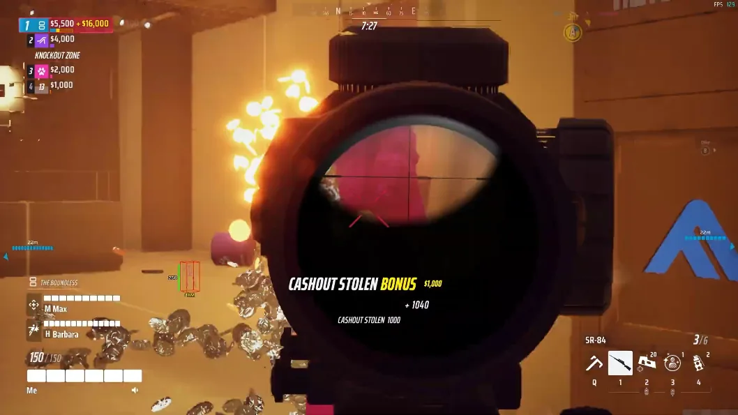 The Finals Cheats scoped cashout stolen bonus with ESP box
